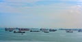 WorldÃ¢â¬â¢s busiest shipping lane - Straits of Malacca and Singapore.